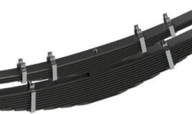 Distinct features of the conventional leaf springs
